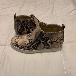 High-Top Zip Sneakers